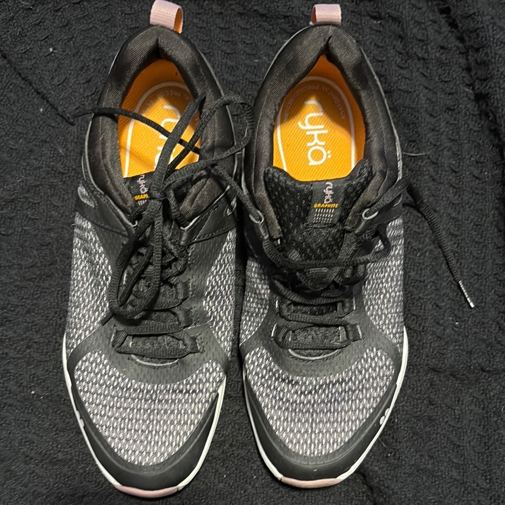 Ryka Black and Gray Sneakers